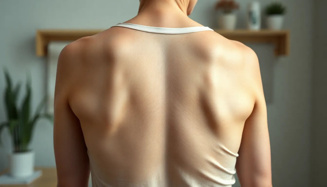 Übungsleser entdecken die besten dehnübungen für den unteren rücken - Illustration