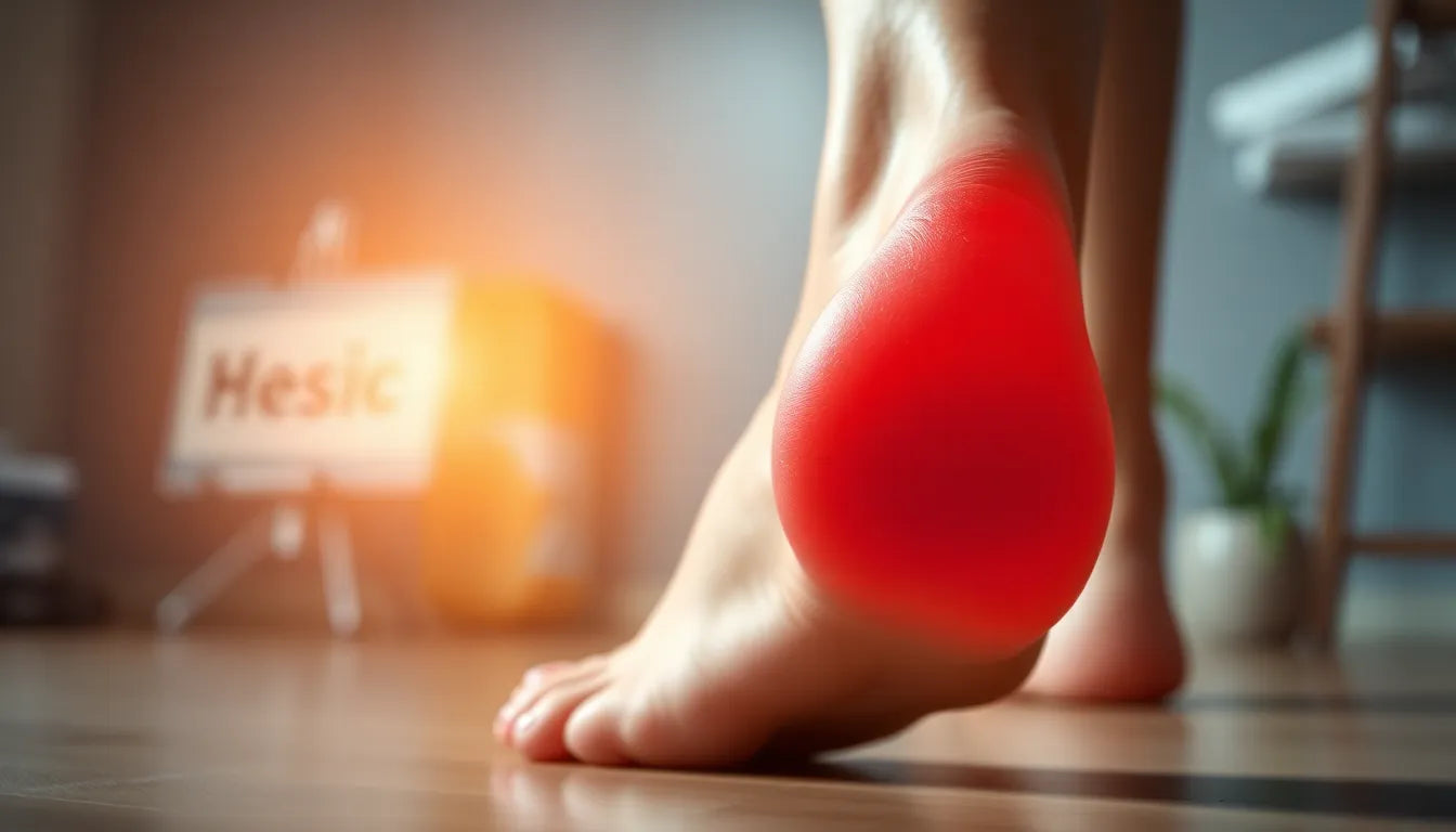 Plötzlich schmerzende Füße verstehen und behandeln - Illustration