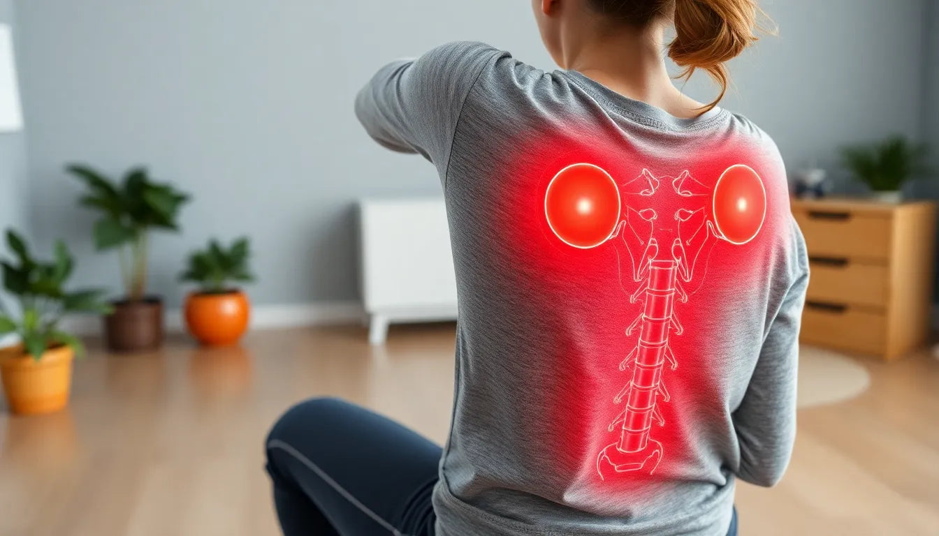 Übungsleser entdecken effektive Übungen gegen schmerzen im lendenwirbelbereich - Illustration