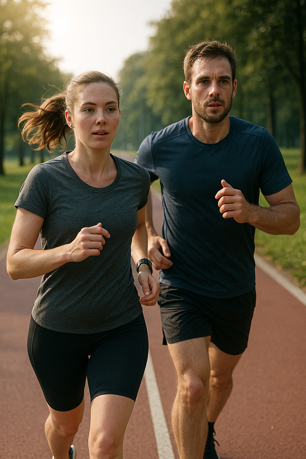 3 km laufen: dein Weg zum gesunden Fitnesslevel - Illustration