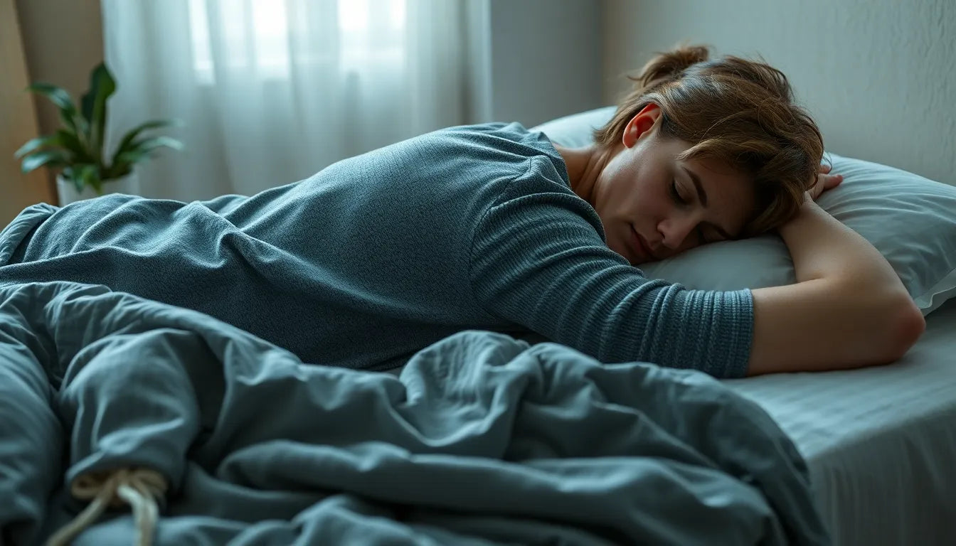 Schlaf ohne Schmerzen: So befreist du deinen Rücken von nächtlichen Beschwerden - Illustration