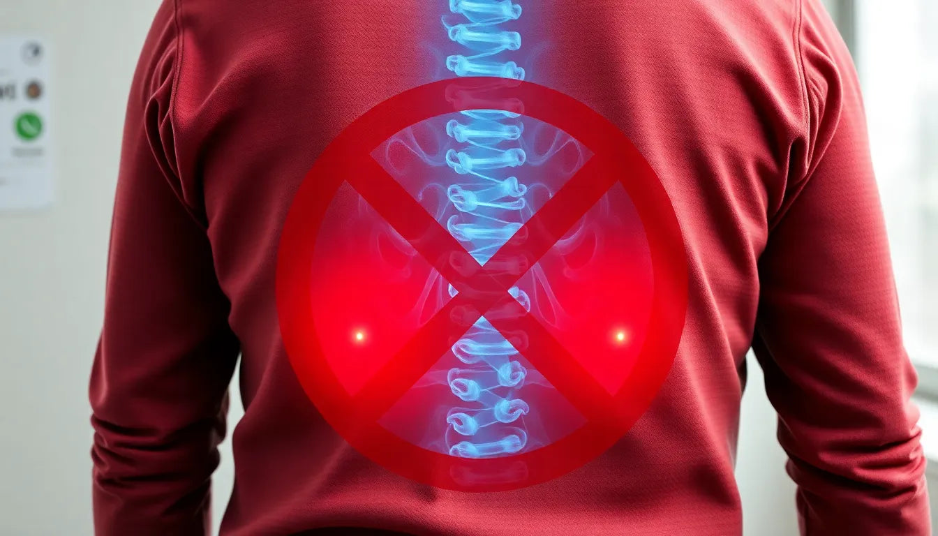 Wenn der Rücken schmerzt und der Magen rebelliert: Ursachen und Lösungen - Illustration