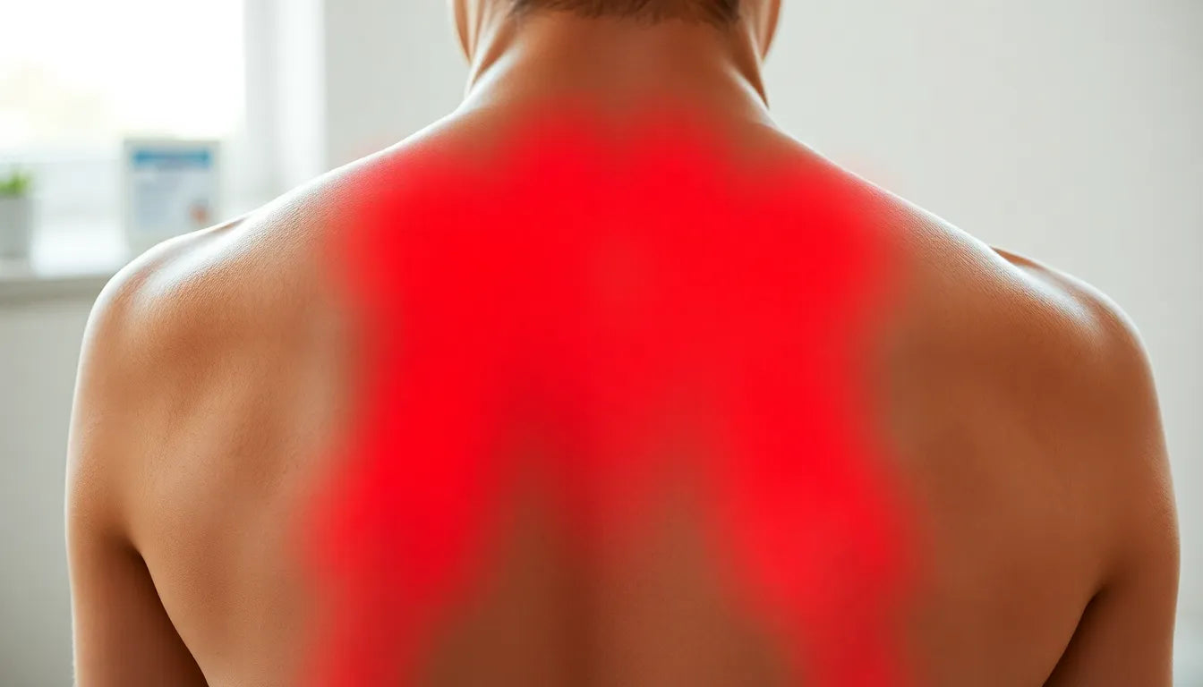 Entdecken Sie, wie COVID-19 Rückenschmerzen verursachen kann und was Sie dagegen tun können - Illustration