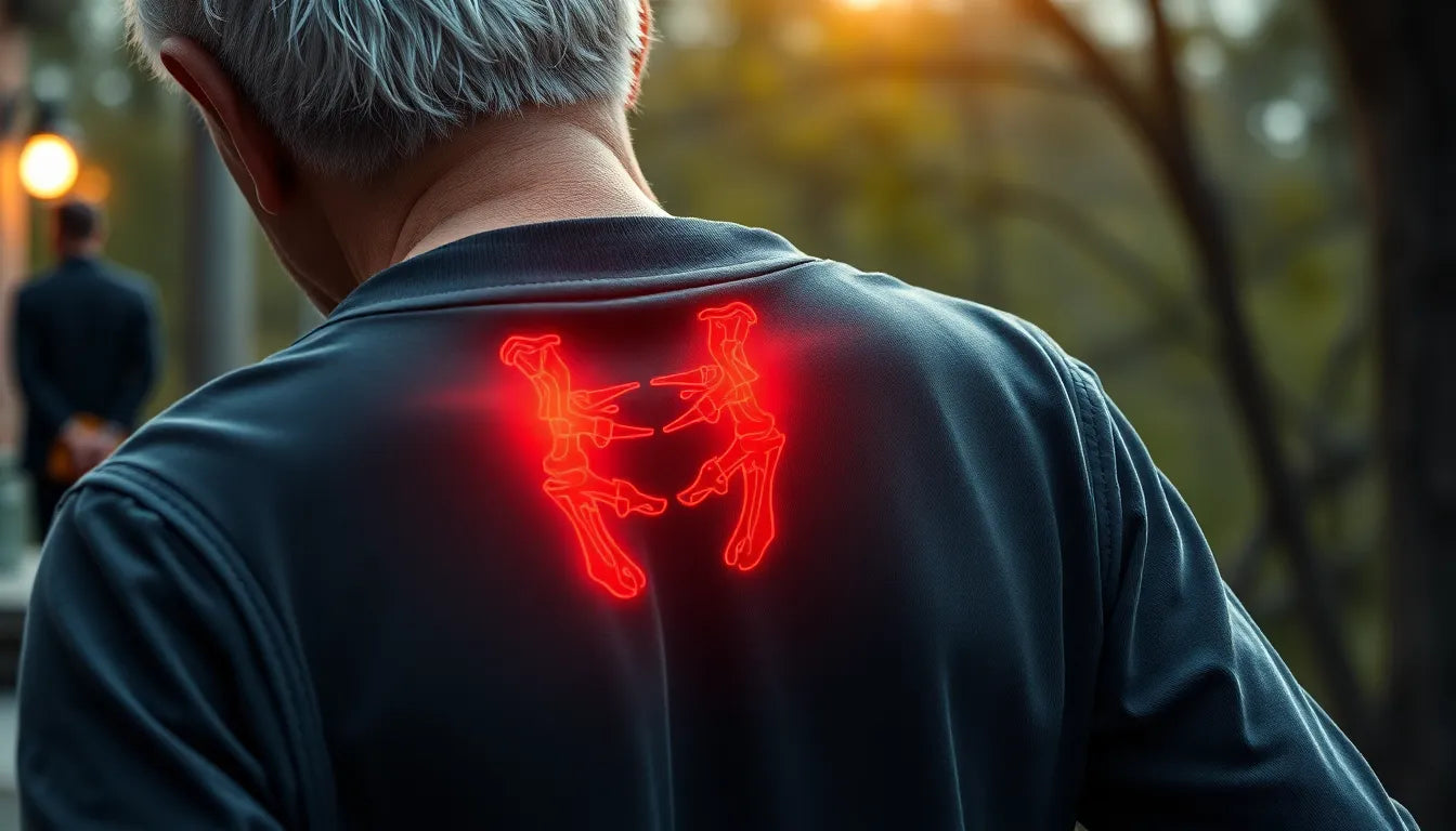 Husten und Rückenschmerzen: Ursachen und Lösungen entdecken - Illustration