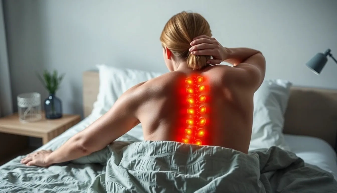 Starten Sie schmerzfrei in den Tag: Tipps gegen Rückenschmerzen am Morgen - Illustration