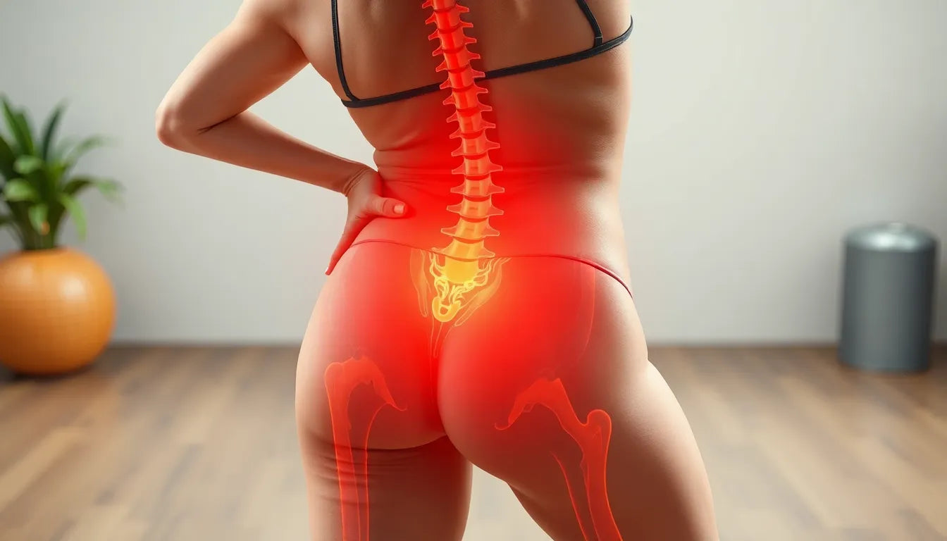 Befreie deinen Ischiasnerv mit gezielten Dehnübungen - Illustration