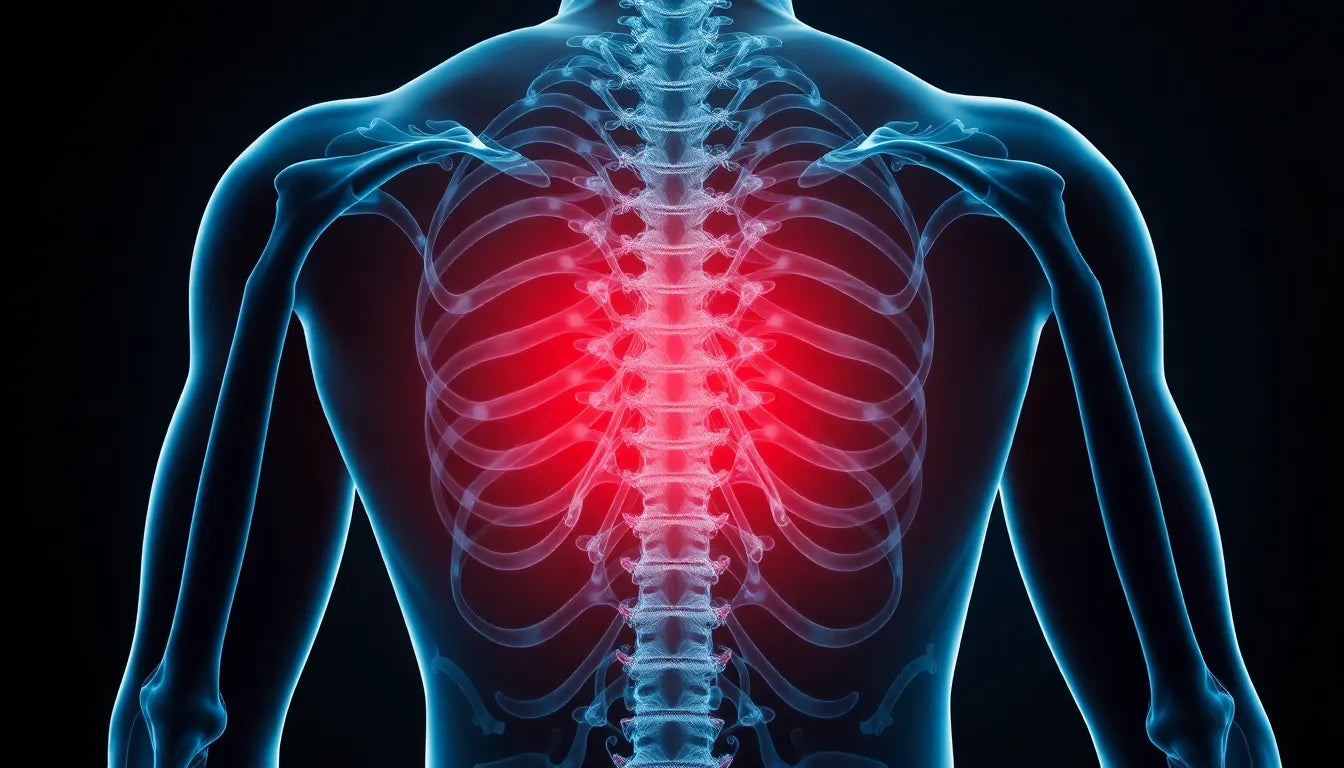 Erkennen Sie die Warnsignale: Symptome eines bandscheibenvorfalls verstehen - Illustration