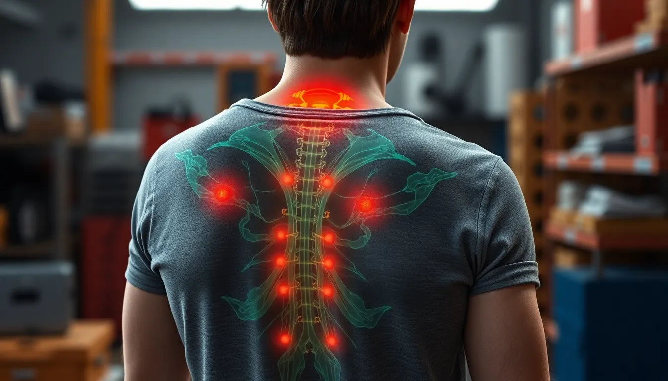 Schmerzfrei nach schwerem Heben: So beugst du Rückenschmerzen vor - Illustration