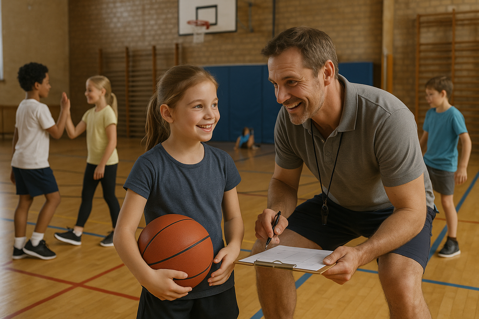 Bewegung macht Schule: So fördert Sport im Unterricht Gesundheit und Konzentration - Illustration