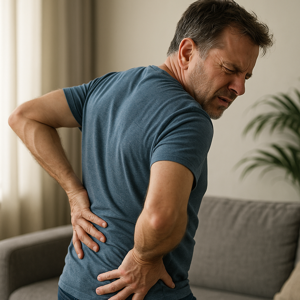 Linderung in Sicht: was tun, wenn der Rücken schmerzt? - Illustration