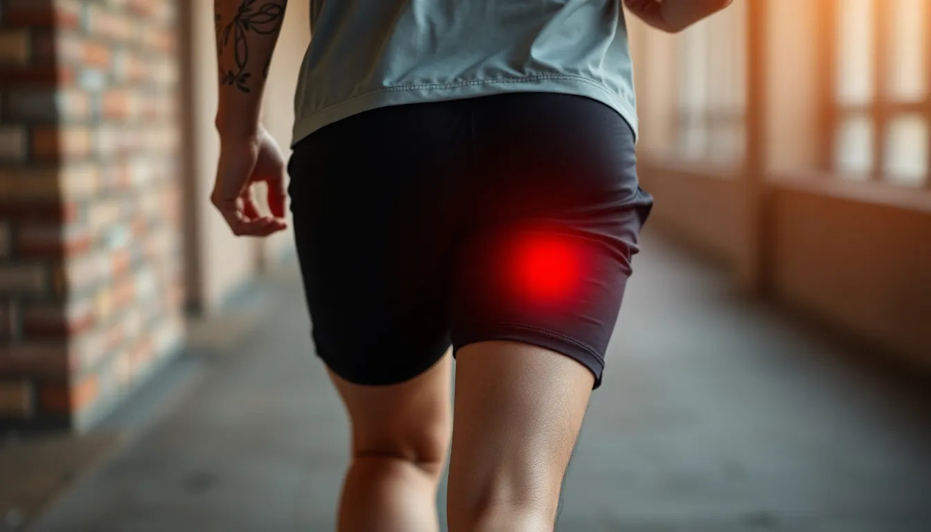 Nackenschmerzen nach dem Laufen vermeiden: So geht's - Illustration