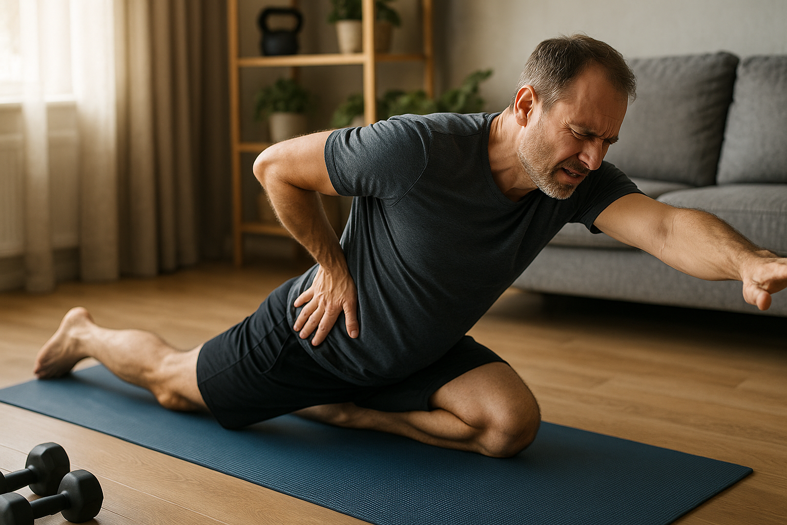 Rückenstärkung leicht gemacht: Übungen für Übungsleser, die Rückenschmerzen vorbeugen möchten - Illustration