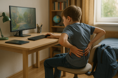 Rückenschmerzen bei Kindern: Ursachen verstehen und vorbeugen