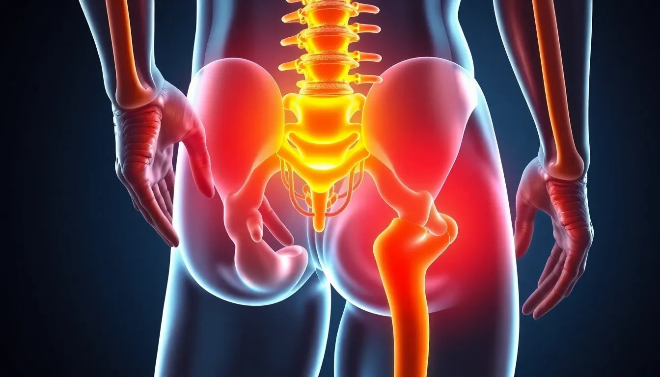 Schmerzfrei leben: die häufigsten symptome eines entzündeten ischiasnervs erkennen und lindern - Illustration