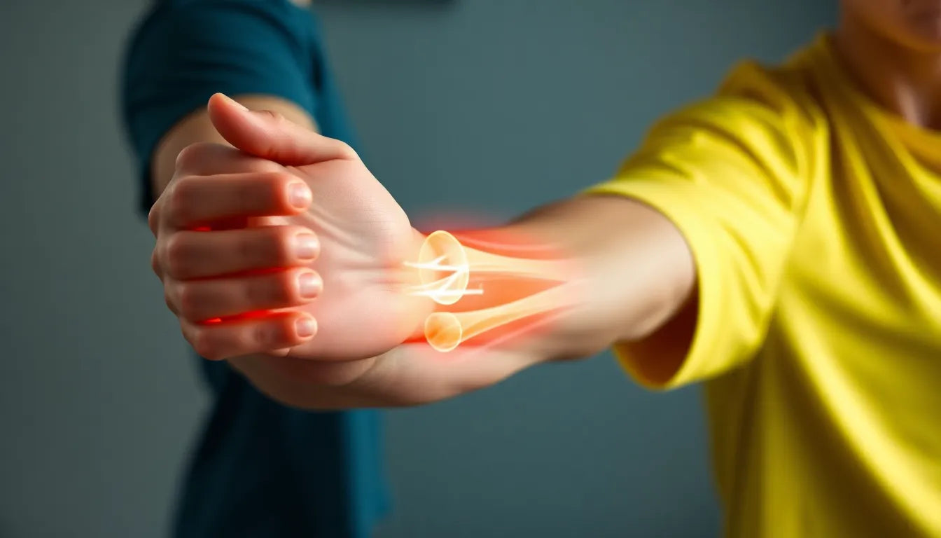 Übungsleser aufgepasst: effektive behandlungsübungen gegen tennisarm - Illustration