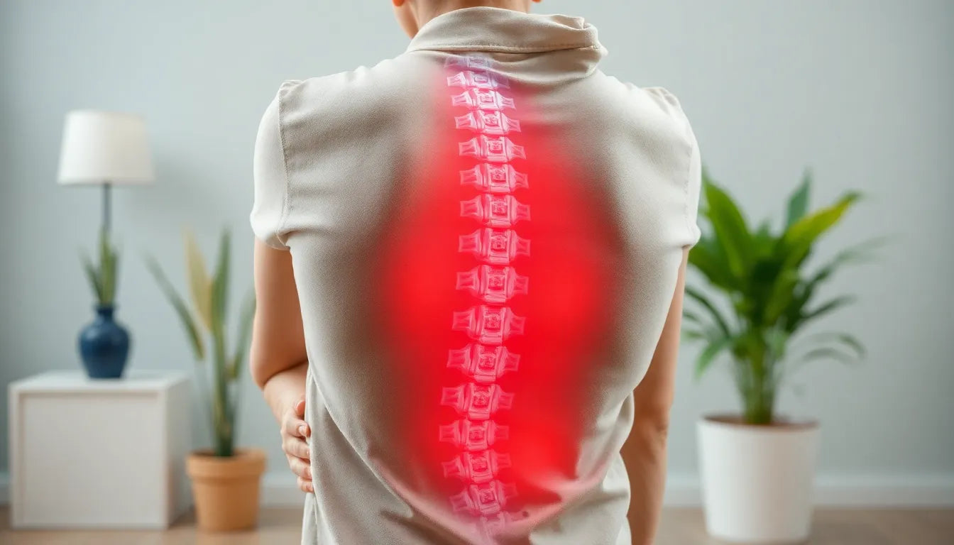 Warum tut der untere Rücken weh? Ursachen und Lösungen entdecken - Illustration