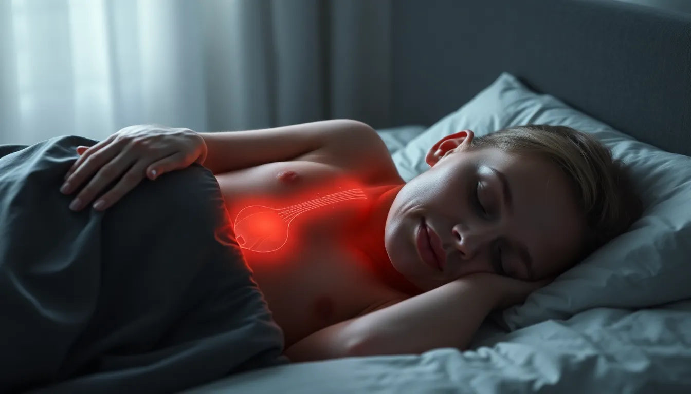 Nächtliche Ischiasschmerzen: Tipps für erholsamen Schlaf - Illustration