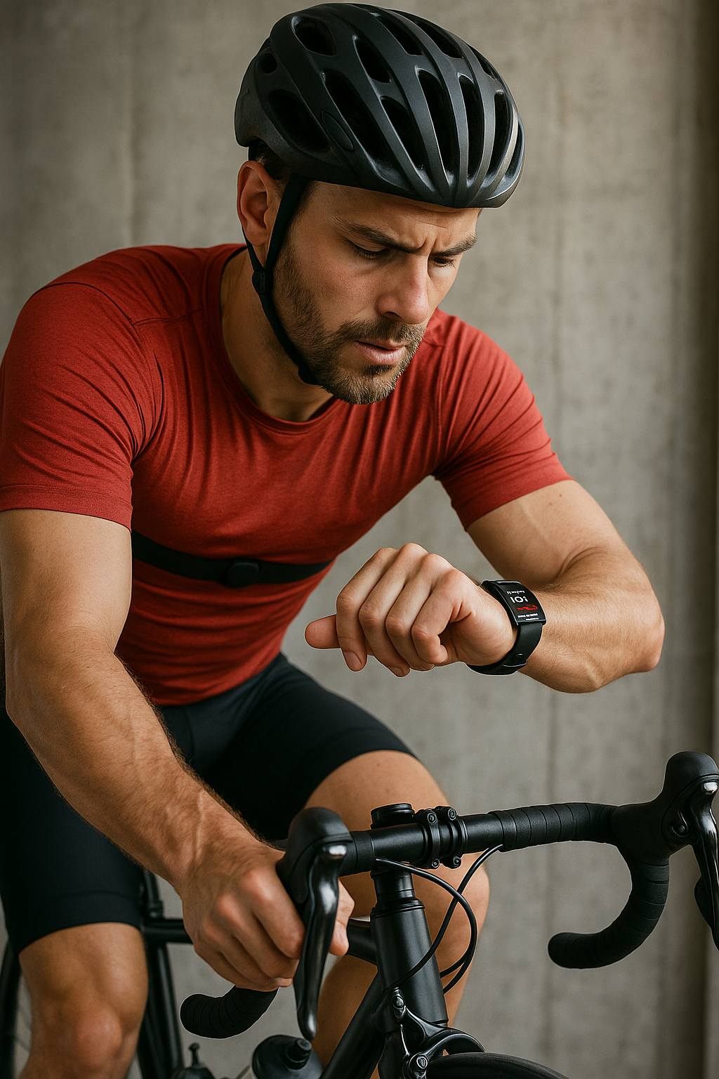 Entdecke deine optimale herzfrequenzzonen beim radfahren für effektives training und gesundheitliche vorteile - Illustration