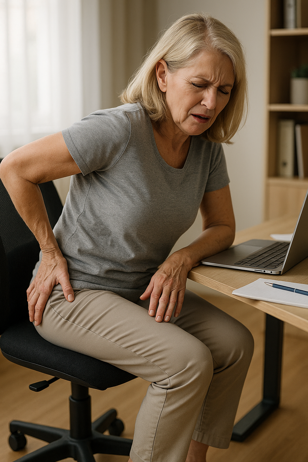 Piriformis-Syndrom: Ursachen verstehen und Schmerzen lindern - Illustration
