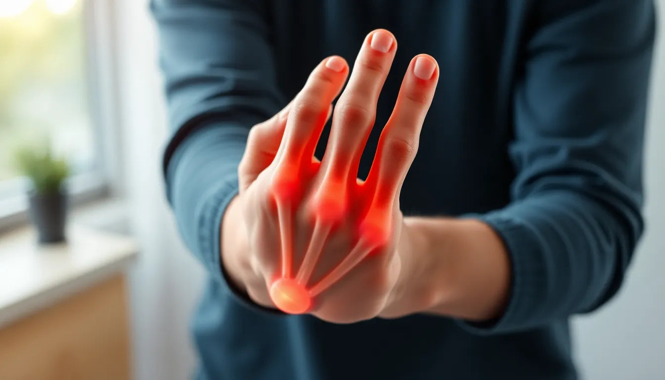 Erleichterung bei handgelenkschmerzen: Ursachen und Lösungen entdecken - Illustration