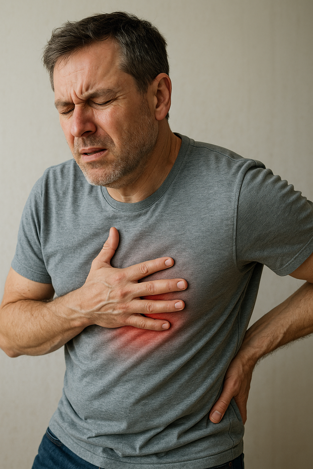 Sodbrennen trifft Rücken: verstehen und lindern - Illustration