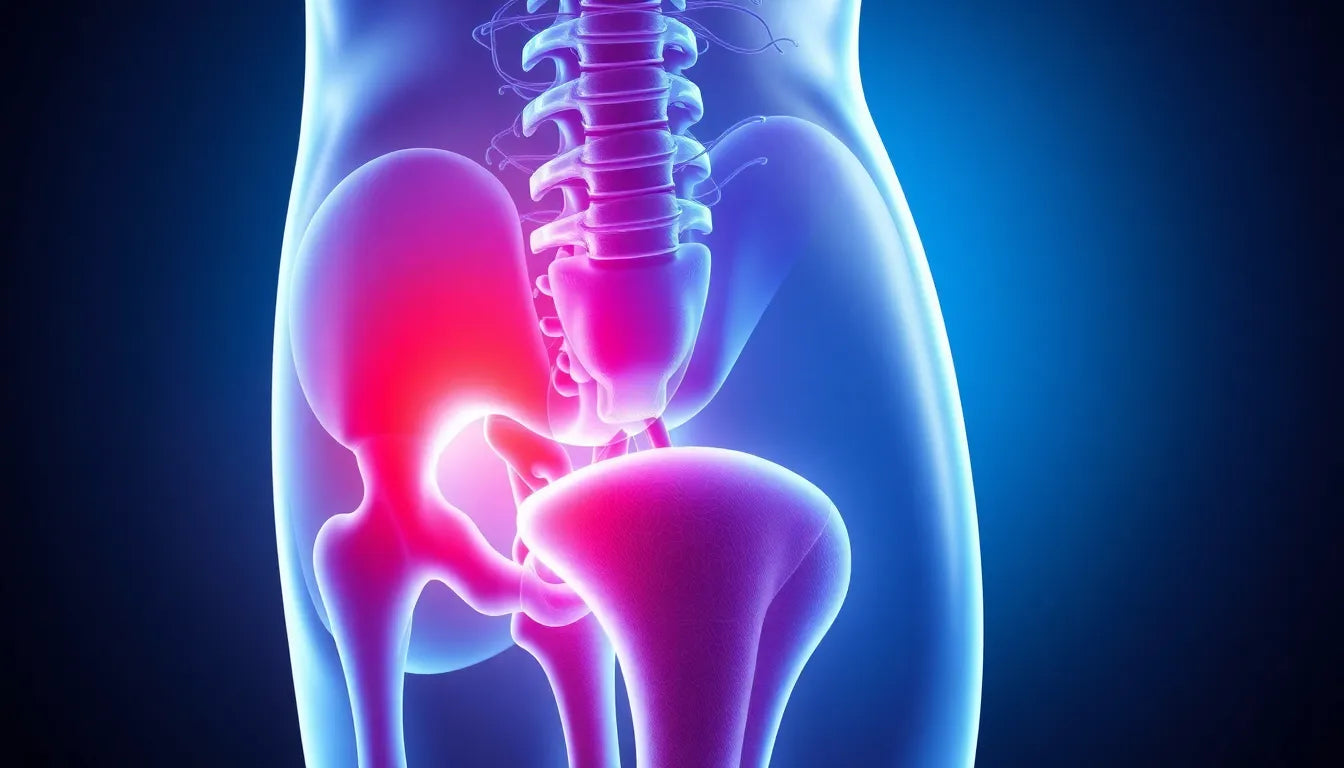 Akuter bandscheibenvorfall symptome erkennen und verstehen - Illustration