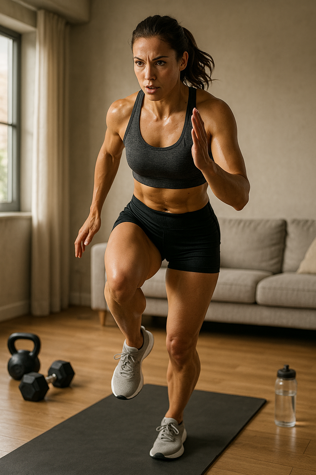 Entdecken Sie die Kraft von hiit training für Ihre Fitnessroutine - Illustration