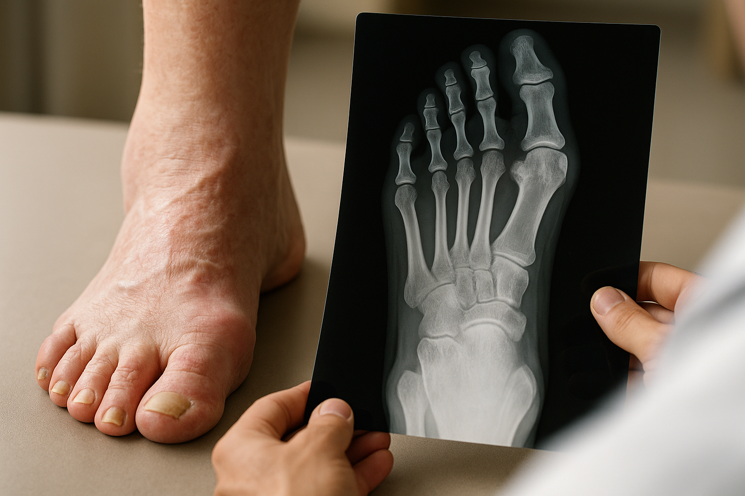 Arthrose im fuß verstehen: Bilder und Lösungen für den Alltag - Illustration