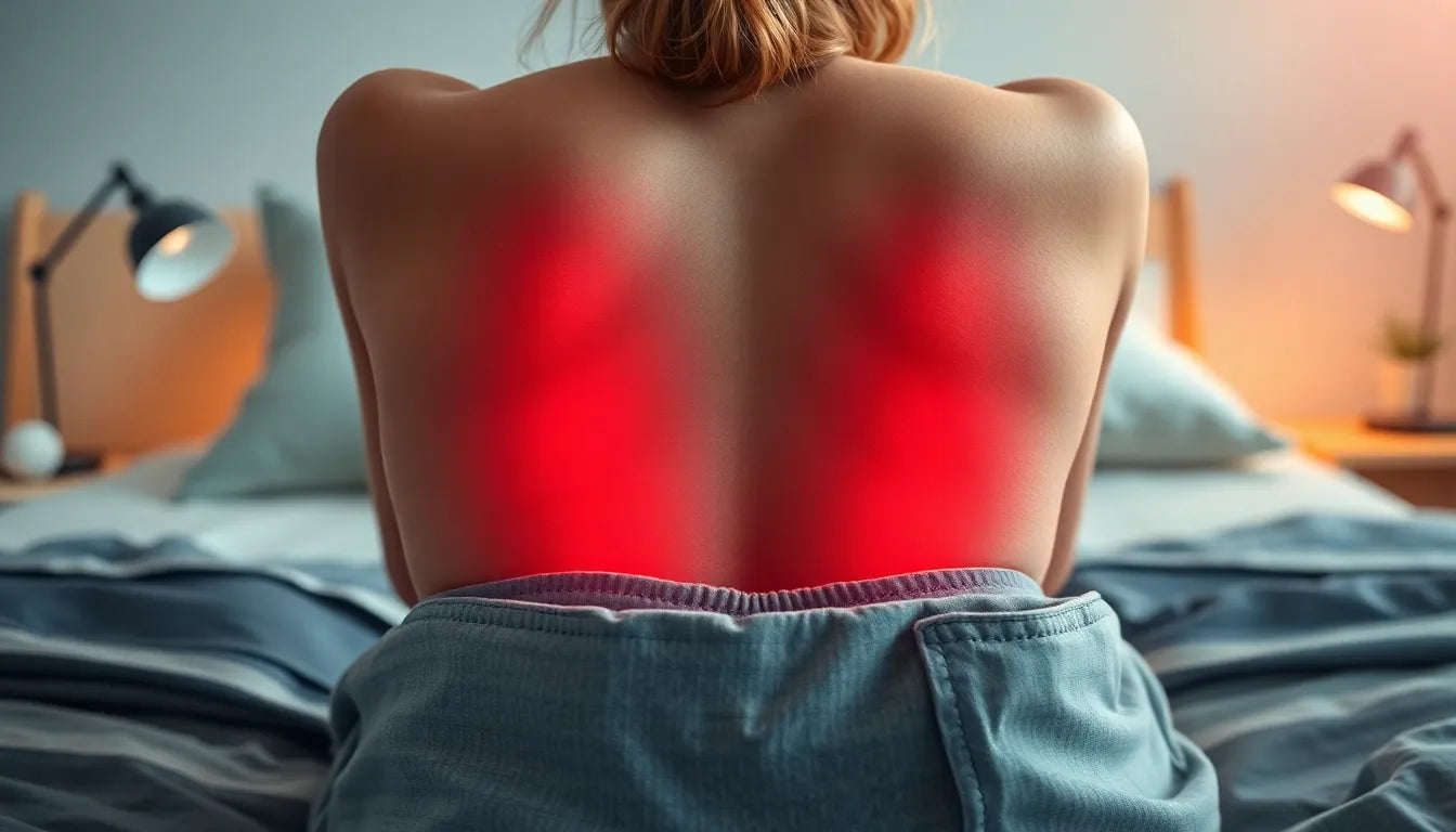 Schmerzfrei aufwachen: Tipps gegen Rückenschmerzen am Morgen - Illustration