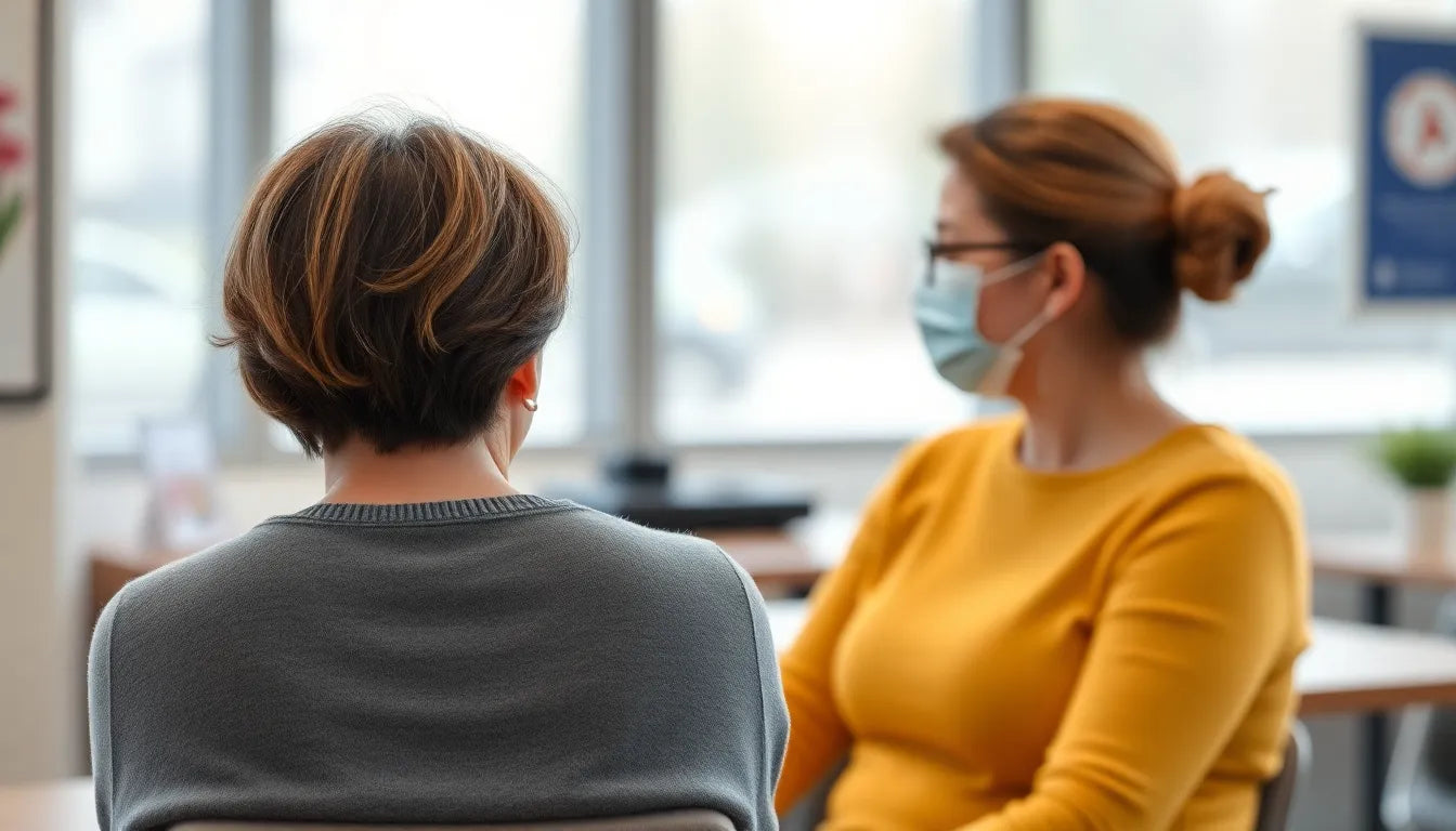 Rückenschmerzen nach der Impfung verstehen und lindern - Illustration