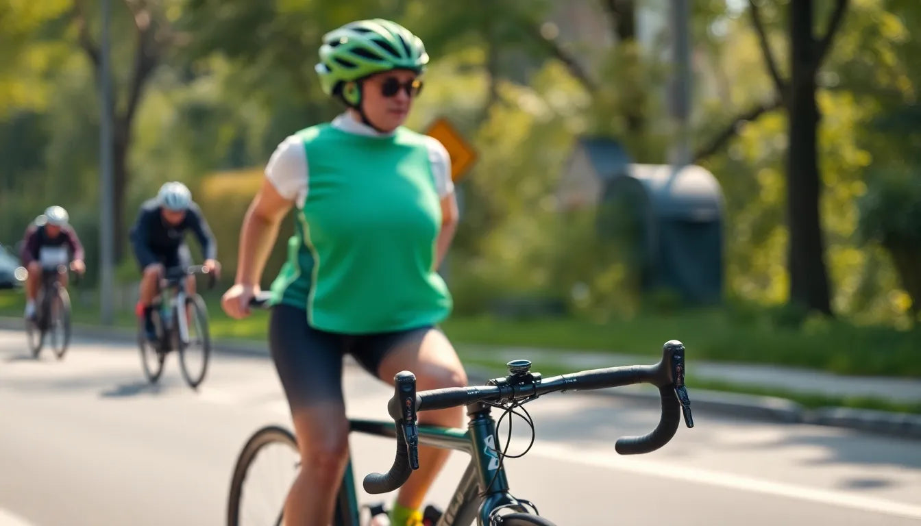 Fahrradfahren ohne Nackenschmerzen: Tipps und Lösungen für mehr Komfort - Illustration
