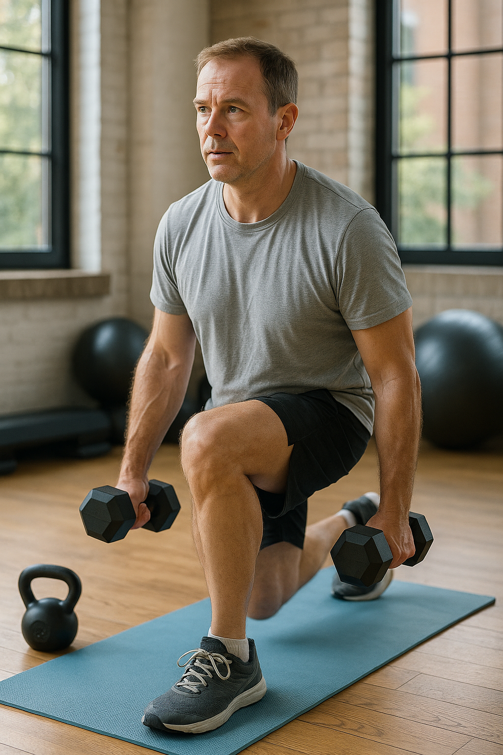 Start leicht, bleib stark: dein Weg zur Fitness für Anfänger - Illustration