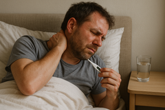 Nackenschmerzen bei Grippe: Ursachen, Tipps und wann zum Arzt gehen