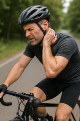 Nackenschmerzen beim Radfahren: so befreist du dich von der Last