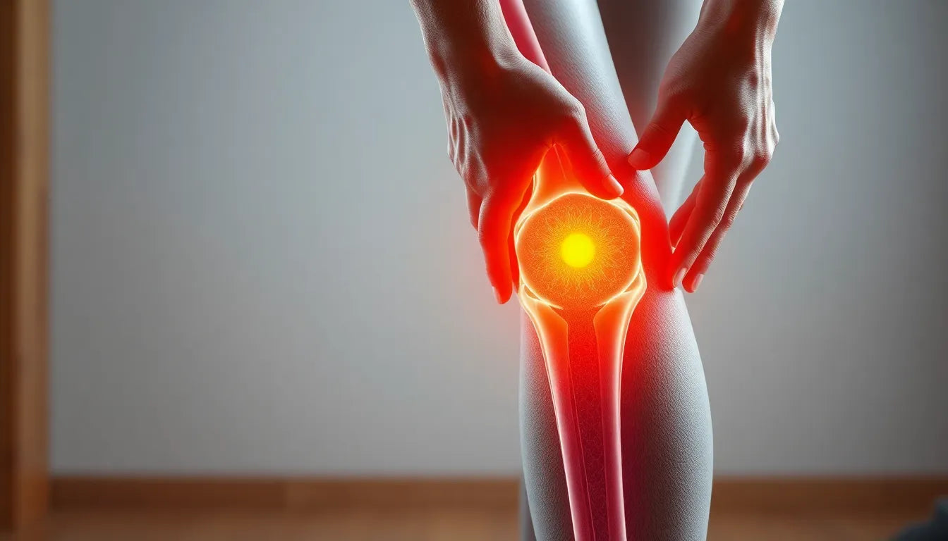 Frei von knieschmerzen: praktische tipps für den alltag - Illustration