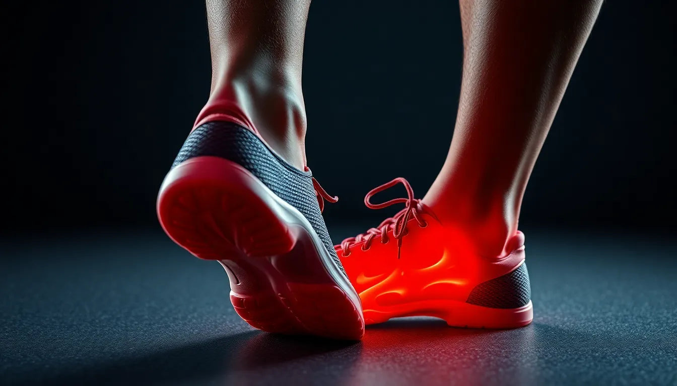 Übungsleser aufgepasst: effektive Übungen gegen Fersensporn für schmerzfreie Schritte - Illustration