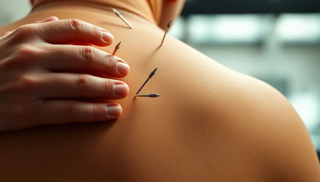 Linderung von Ischias-Schmerzen durch gezielte Akupunkturtechniken entdecken - Illustration
