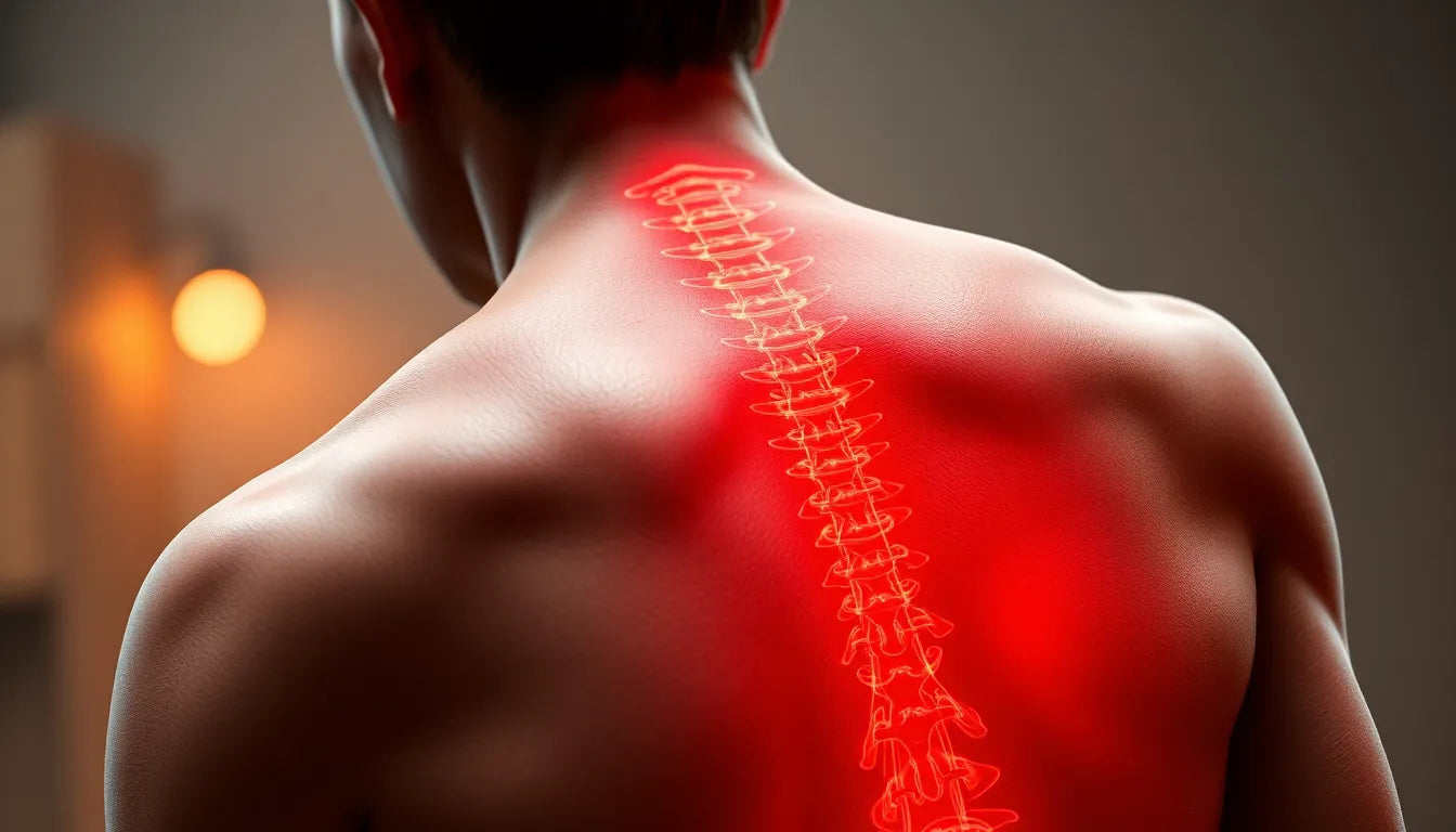 Schmerzen unter den Rippen rechts und im Rücken: Ursachen und Lösungen entdecken - Illustration