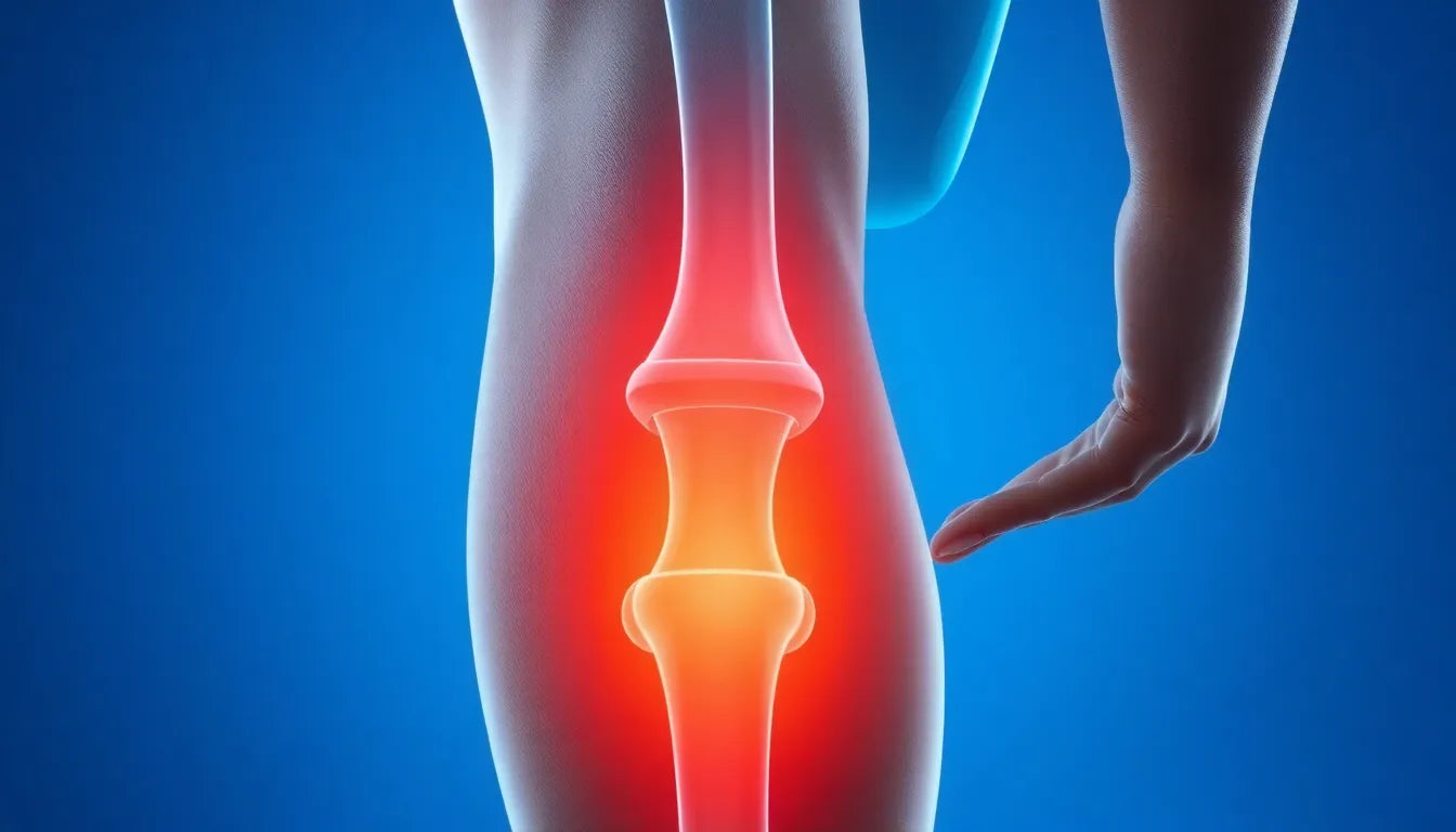 Entdecke die Ursachen und Lösungen für schmerzende Beine unterhalb der Knie - Illustration