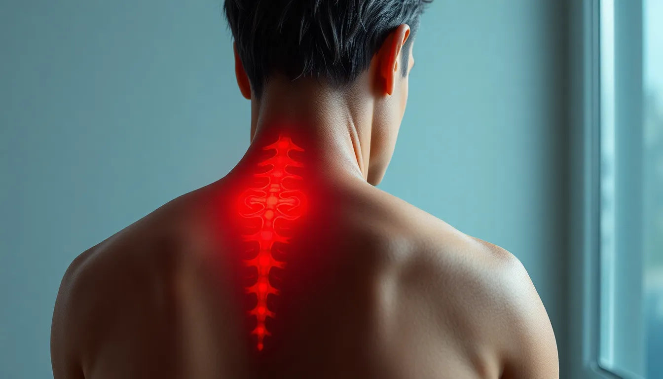 Erkältung und Rückenschmerzen: was tun bei doppeltem Unwohlsein? - Illustration