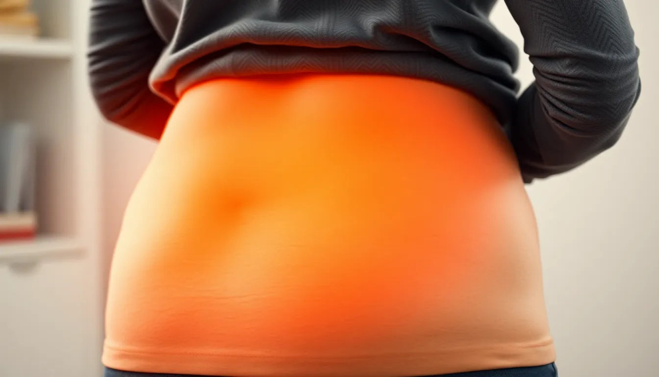 Linderung für den schmerzenden Rücken in der 40. Schwangerschaftswoche - Illustration