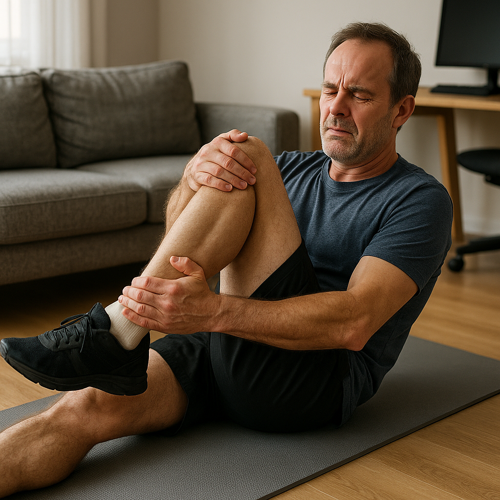 Übungsleser entdecken: effektive Übungen gegen Ischiasschmerzen für zu Hause - Illustration