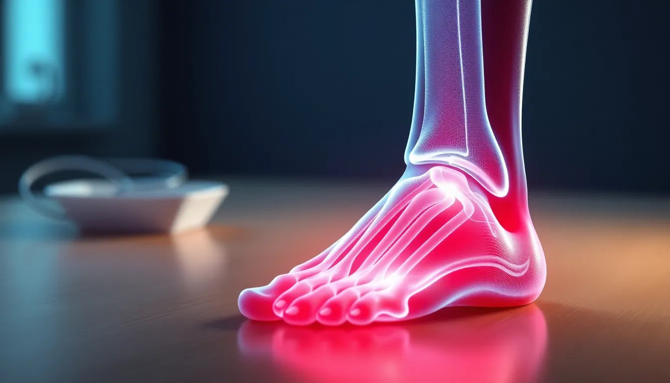 Was tun bei kribbelnden Füßen durch Bandscheibenvorfall? - Illustration