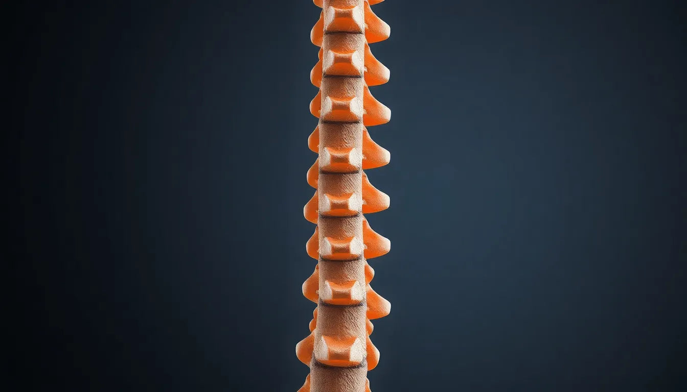 Spondylose stoppen: effektive Wege zur Schmerzlinderung und Prävention - Illustration