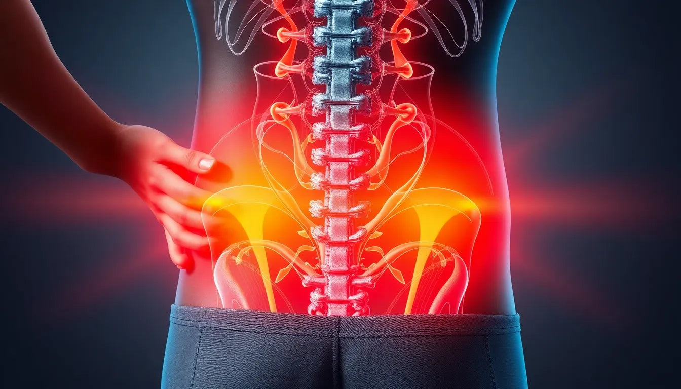 Entspannung für den Bauch: So lindern Sie Blähungen und Rückenschmerzen - Illustration