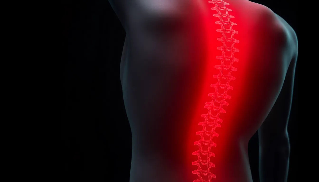 Wenn Rückenschmerzen das Gehen unmöglich machen: Warnsignale und Lösungen - Illustration