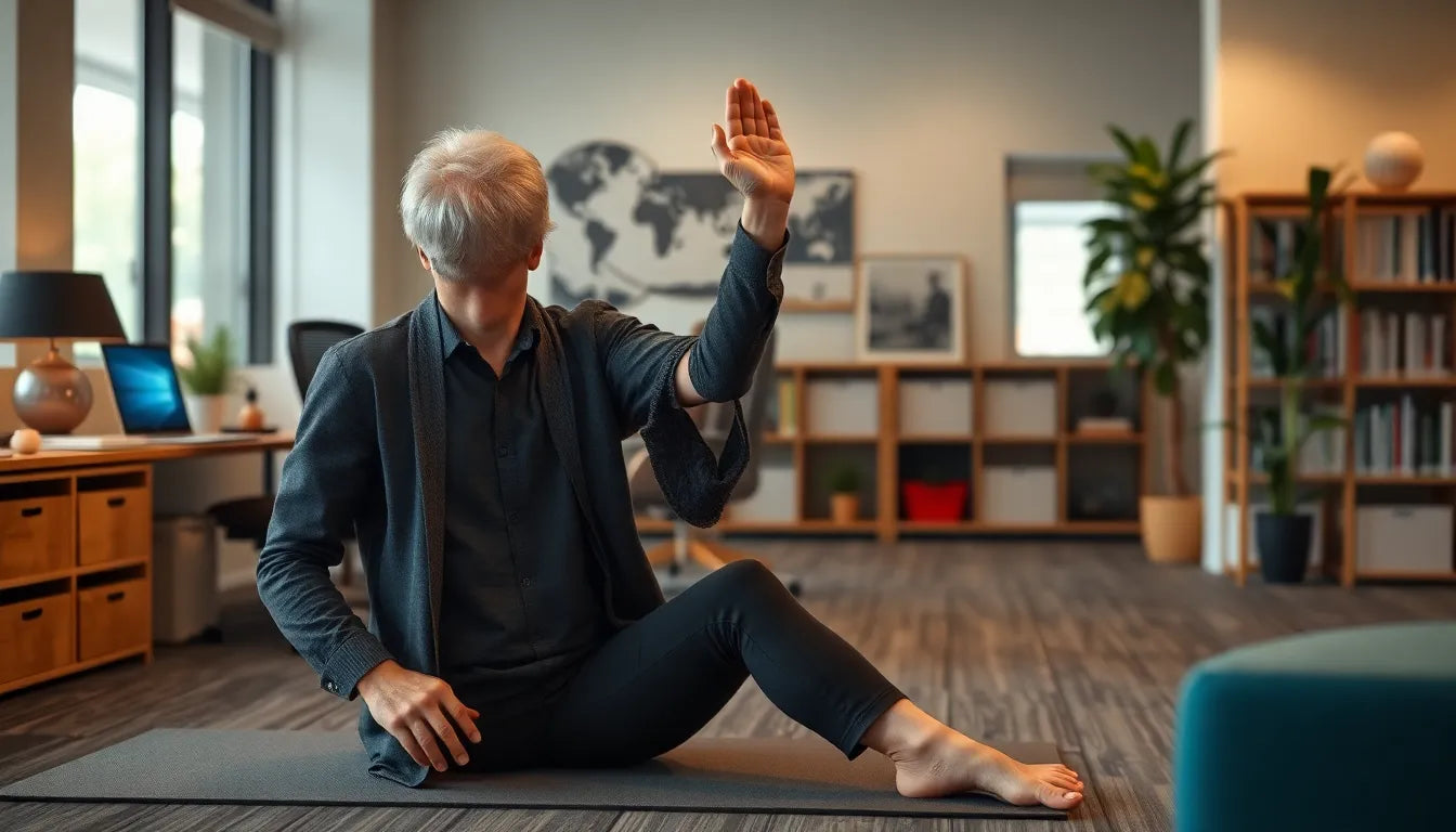 Übungsleser aufgepasst: dehnübungen für mehr beweglichkeit, die wirklich wirken - Illustration