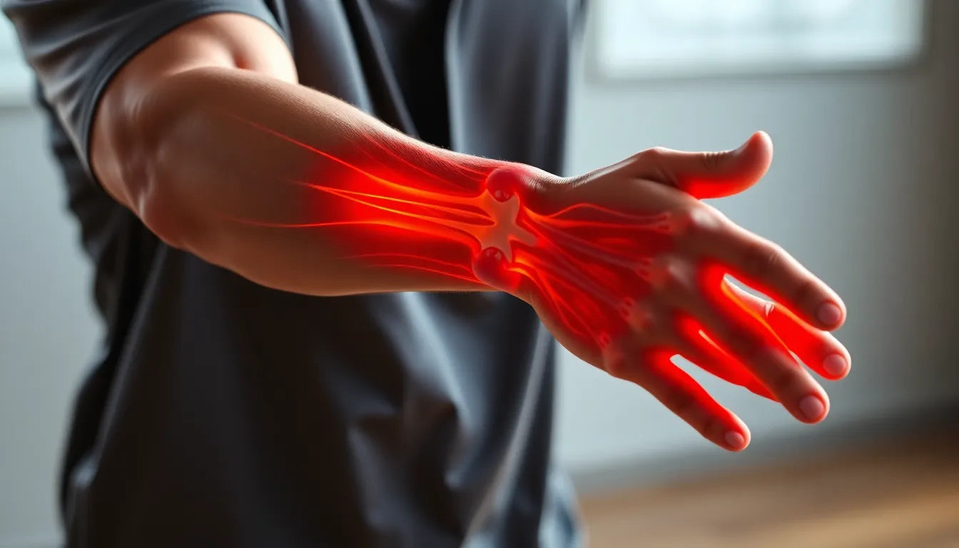 Übungsleser: effektive Übungen gegen Tennisarm für schnelle Linderung - Illustration