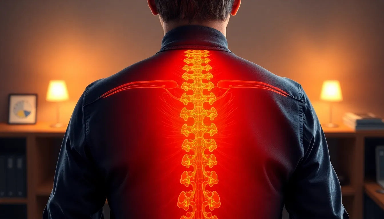 Entdecken Sie die besten Wege zur Linderung von Schmerzen im unteren Rücken - Illustration