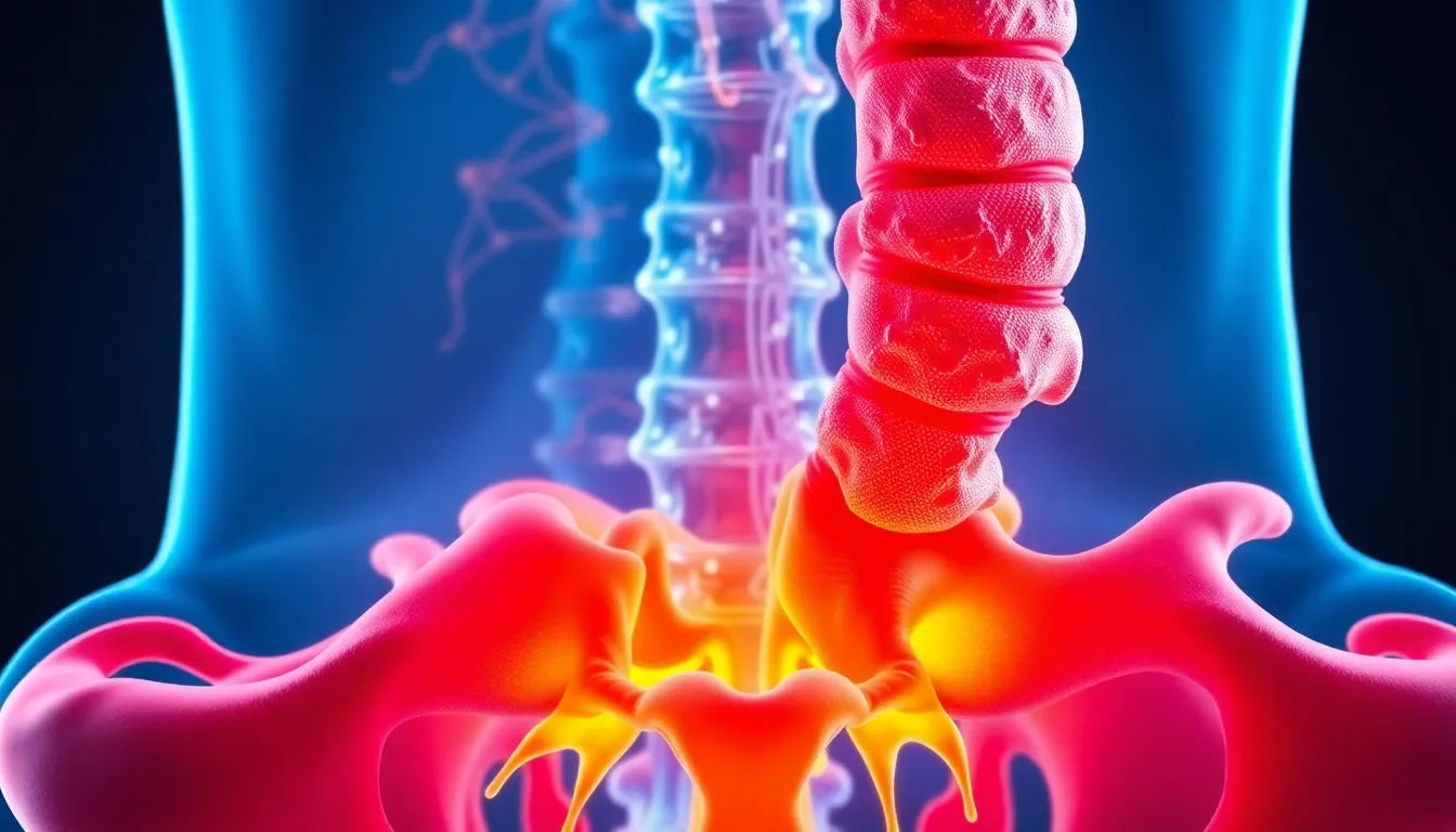 Paramedianer bandscheibenvorfall verstehen und behandeln: was Sie wissen müssen - Illustration
